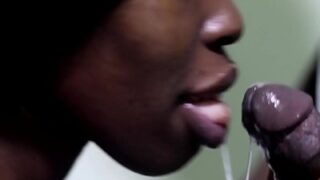 A slut gives an unforgettable blowjob to her neighbor