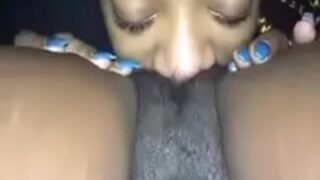 Two lusty Abuja lesbians eat each other’s pussies